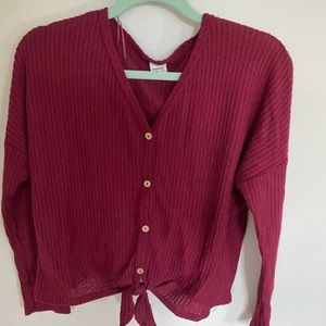 Red Sweater Long Sleeve